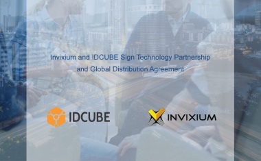 Invixium and IDcube Sign Technology Partnership and Global Distribution Agreement