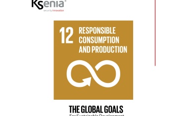 Ksenia Security embraces the Global Goals: Responsible consumption and production
