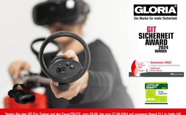 Gloria: Innovatives Brandschutztraining mit dem VR Fire Trainer