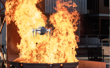 Heat-Resistant Drones for Firefighting