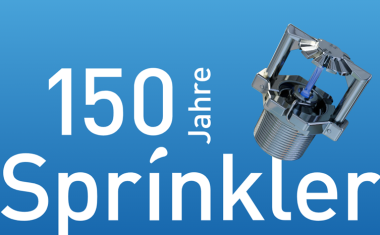 VdS feiert 150. Jubiläum der Sprinklertechnologie