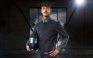 HB: Moderner Schweißerschutz in mehreren Farbkombinationen