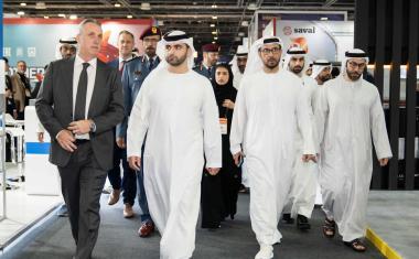 Mansoor bin Mohammed has opened Intersec 2026