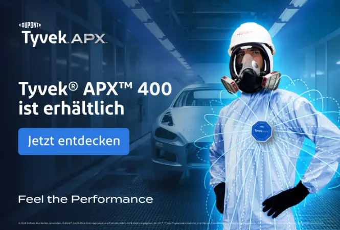 Tyvek APX 400 Overall: Extreme Atmungs-Aktivität ohne Kompromisse