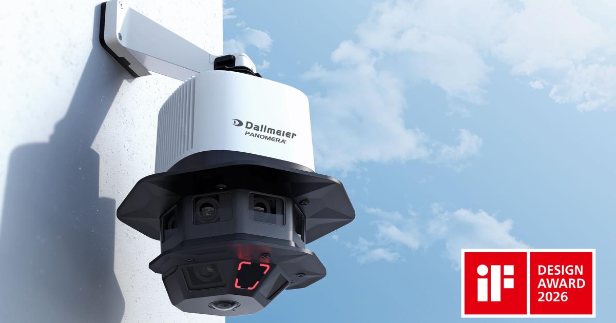 iF Design Award 2026 Honors Dallmeier’s Panomera V8 Camera System • GIT ...