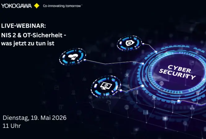 NIS2 & OT Security – was jetzt zu tun ist: Live Webinar am 19. Mai, 11 Uhr