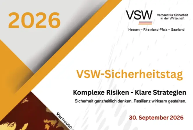 VSW-Sicherheitstag 2026: Komplexe Risiken – Klare Strategien