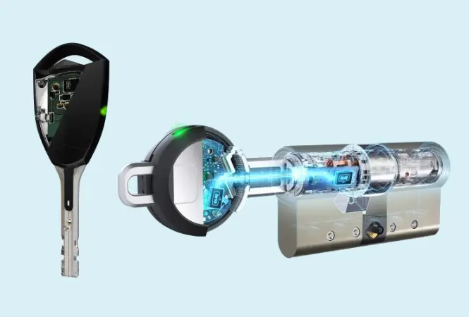 Digital Access with the Familiarity of a Key: A Versatile Combination