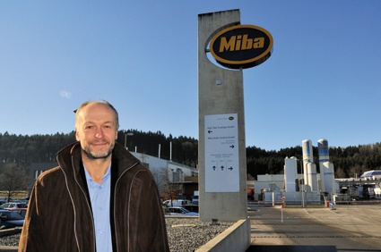 Ingenieur Erich Birgmayer ist bei Miba Sinter Austria für den Bereich Bau,...