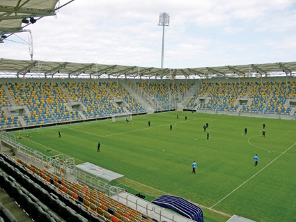 Das GOSiR-Stadion in Gdynia (Foto: Andrzej Popielski/Systemy Alarmowe)