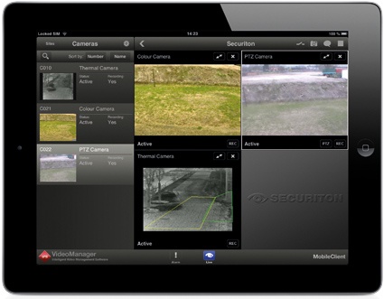 IPS VideoManager MobileClient: Mobile Applikation zum Einsatz auf iPhones und...