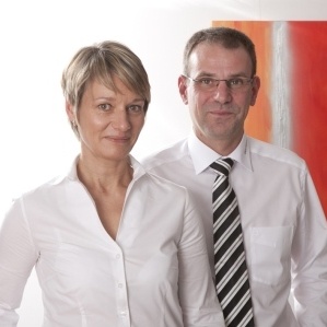 Katharina Geutebrück und Christoph Hoffmann, beide Geschäftsführer von...