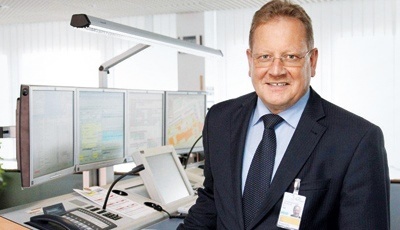 Dipl.-Verw. Erich Keil, Bereichsleiter Unternehmenssicherheit bei der Fraport...