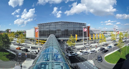 Der Flughafen Dresden International ist konzipiert für Luftfahrzeuge bis zu 80...