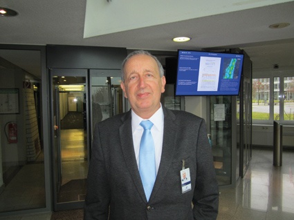 Gerd Sagerer, Leiter Werkschutz der DFS in Langen