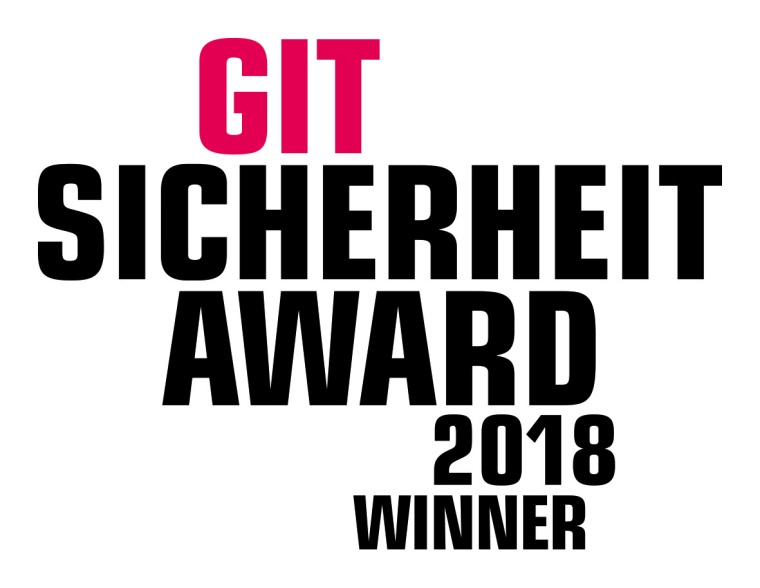 Dom Tapkey - Gewinner beim GIT SICHERHEIT AWARD 2018
