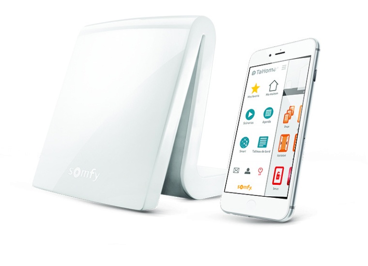 Somfy TaHoma Premium vernetzt alle Smart Home-Produkte zentral miteinander,...