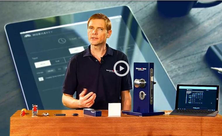 Photo: SimonsVoss MobileKey: Videotrainer zeigt, wie einfach elektronisches...