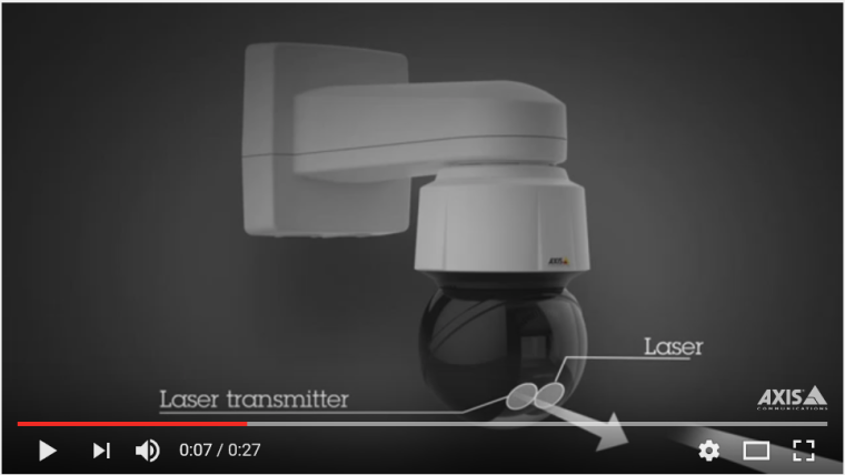 Photo: Axis entwickelt erste PTZ-Kamera mit Laser-Fokus