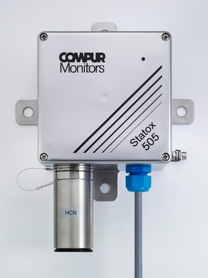 Statox 505, SIL-fähiges Gaswarnsystem, Messkopf geschlossen