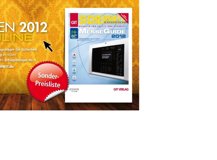 Photo: Sonderpreisliste: GIT MesseGuide SECURITY 2012