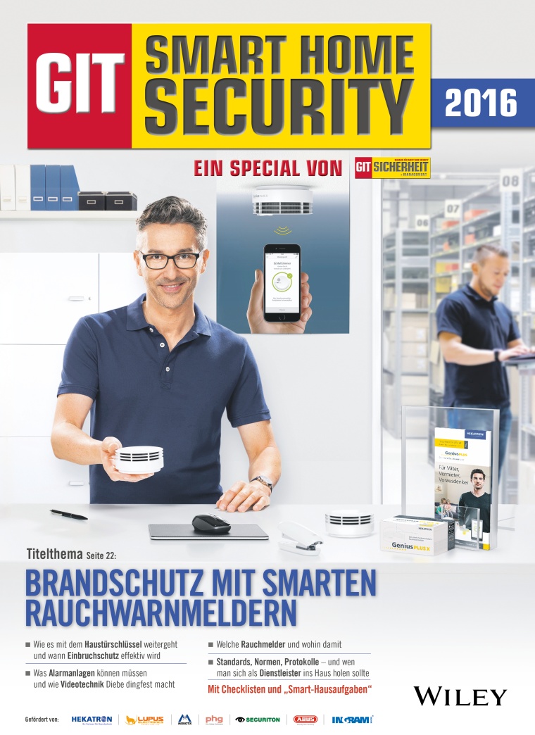GIT Smart Home Security: Special zum Thema, gedruckt und digital