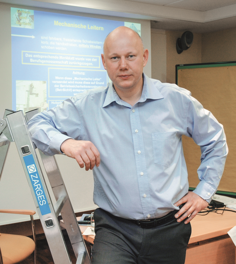 Rainer Ohlwein Seminarleiter bei Zarges in Weilheim 