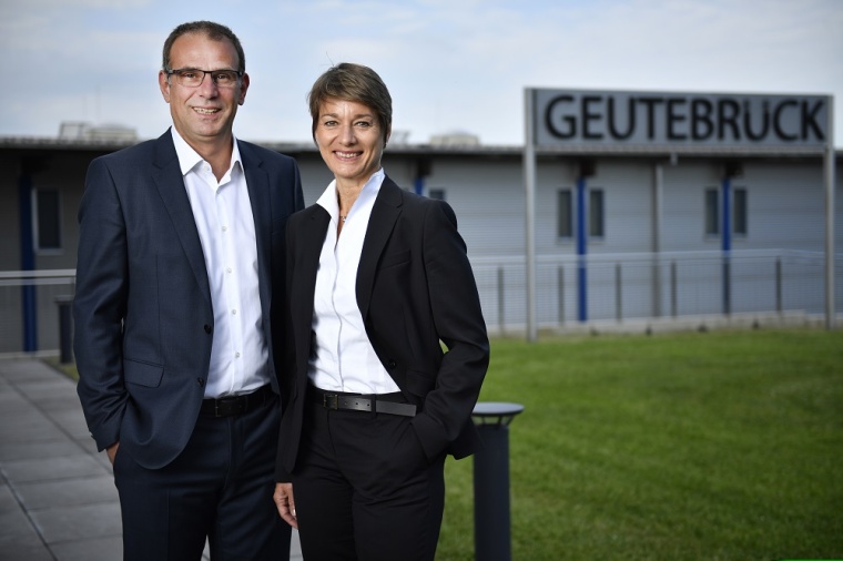 Geutebrück-Geschäftsführer Katharina Geutebrück und Christoph Hoffmann