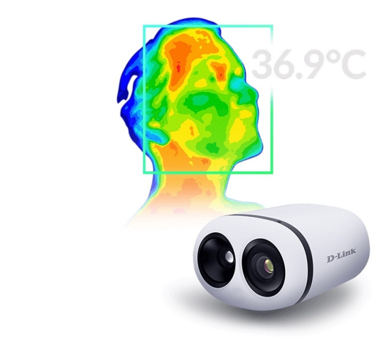 Group Temperature Screening Camera DCS-9500T von D-Link ist ein Komplettsystem...