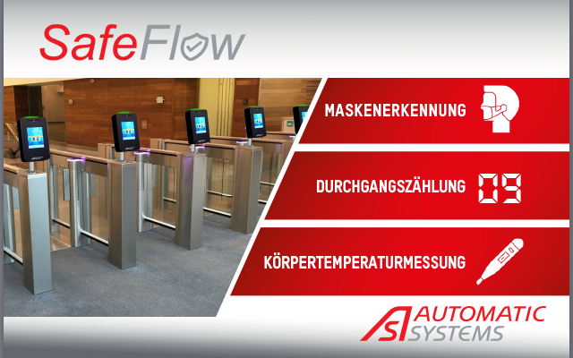 Mit SafeFlow bietet Automatic Systems eine neue Lösung zur Einlasskontrolle...