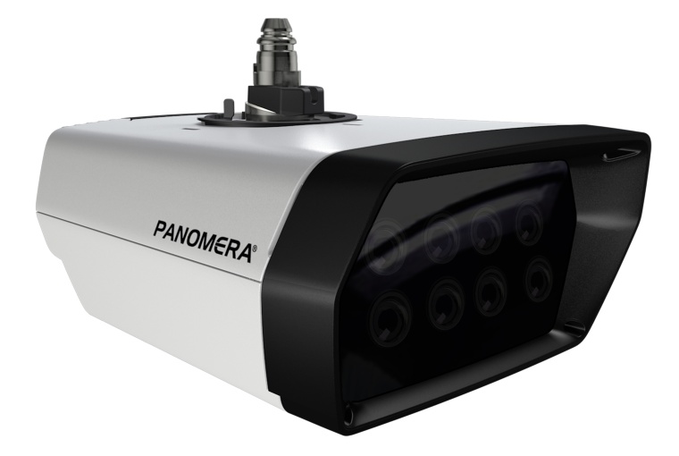 Panomera-Kamera mit Sensoren für verschiedene Entfernungen und jeweils...