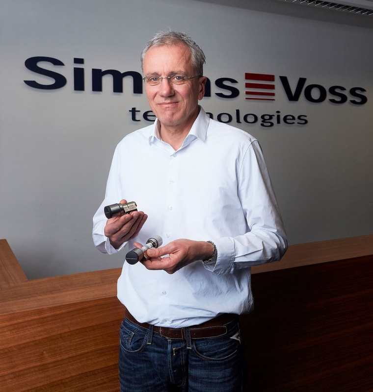 Ludger Voß, Geschäftsführer SimonsVoss. Bilder © SimonsVoss