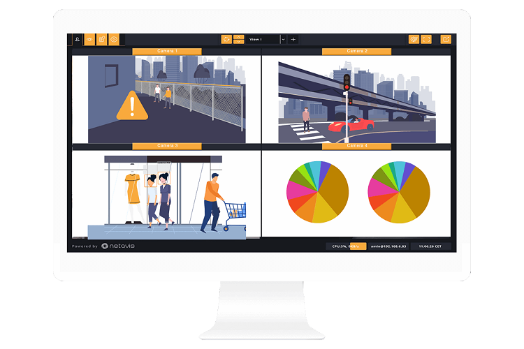 iCat: Die Videoanalyse-Toolbox der Intelligent CCTV-Plattform von Netavis...