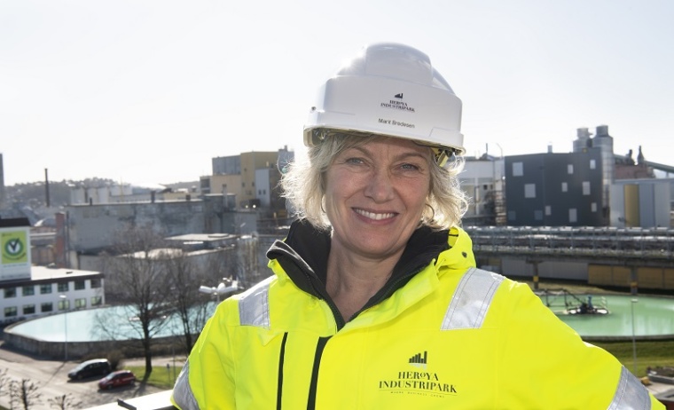 Marit Bredesen, HESQ-Manager, Herøya Industripark in Porsgrunn. © Ludvik...