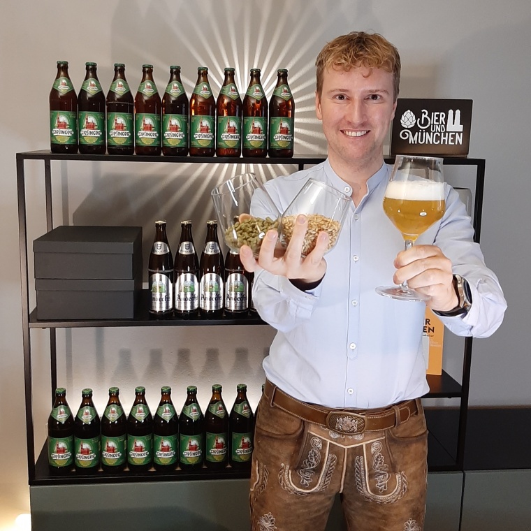 Hopfen und Malz, Gott erhalt´s: Bierbotschafter Robert Strobel vermittelt...