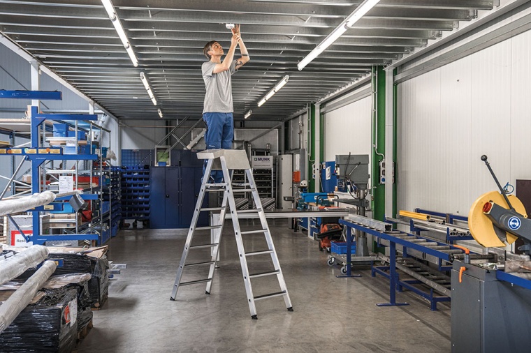 Volle Sicherheit bei der Arbeit bietet die neu entwickelte TRBS-konforme...