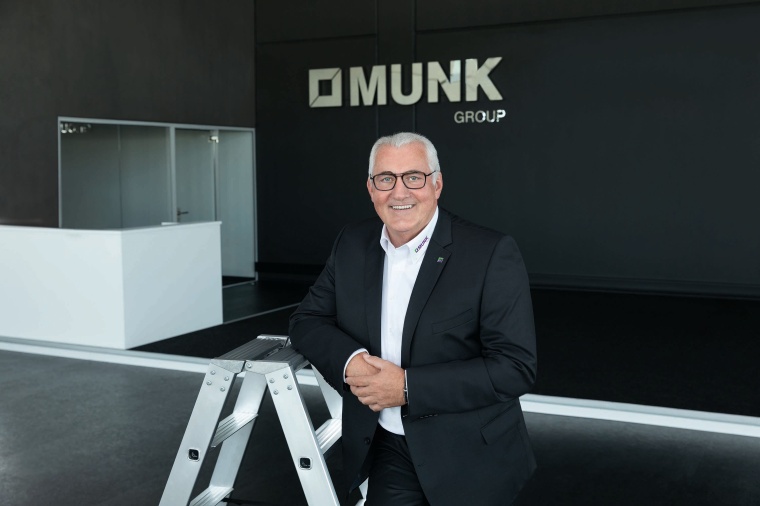 Inhaber und Geschäftsführer Ferdinand Munk blickt trotz Corona-Pandemie auf...