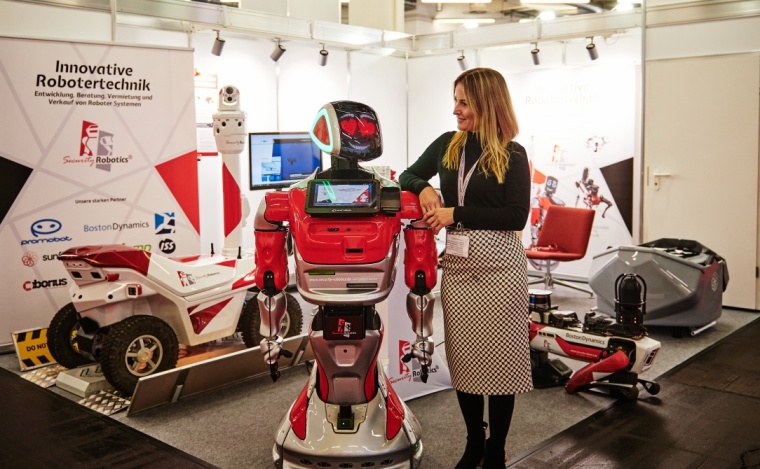 Security Robotics Innovation Days: Zukunftstechnologie zum Anfassen. Foto:...