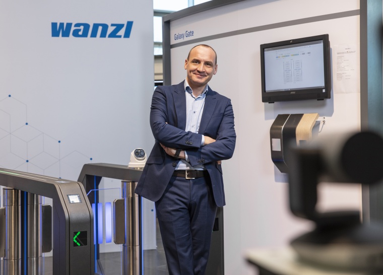 Andreas Fischer, Leiter Vertrieb bei Wanzl Access Solutions. Foto: Wanzl