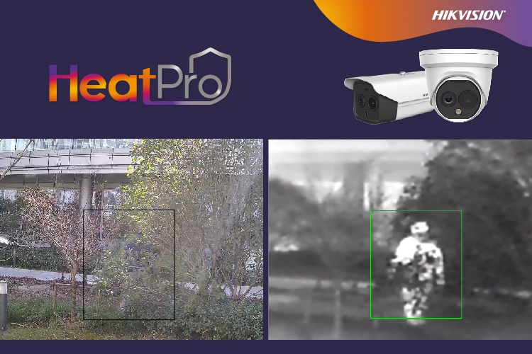 Die HeatPro-Kameras nutzen Deep Learning Wärmebildanalysen für die...