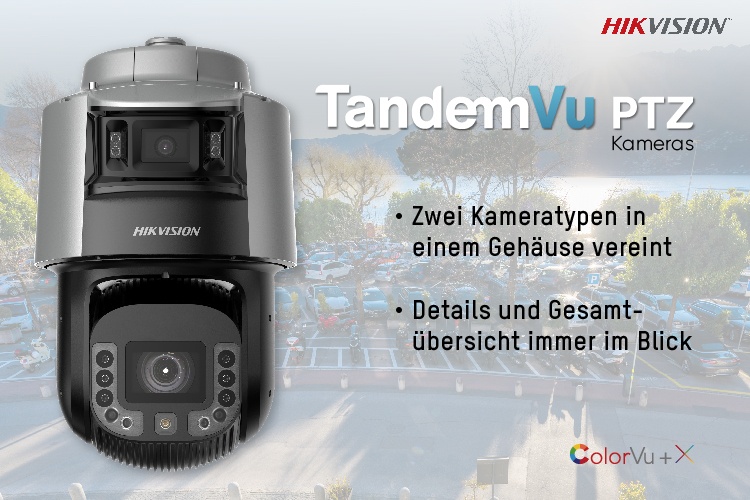 Hikvision hat seine neue TandemVu PTZ-Kameraserie auf den Markt gebracht, die...
