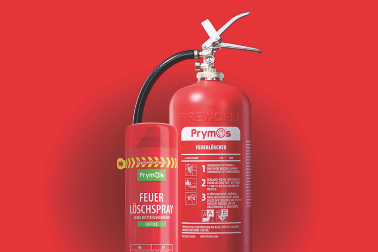 Auch in Kombi erhältlich: Feuerlöscher-Spray und Hand-Feuerlöscher von...