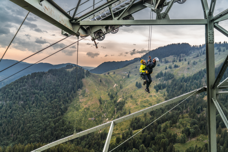 Das innovative Sicherheitsfeature Chair in the Air von ZARGES schließt diese...