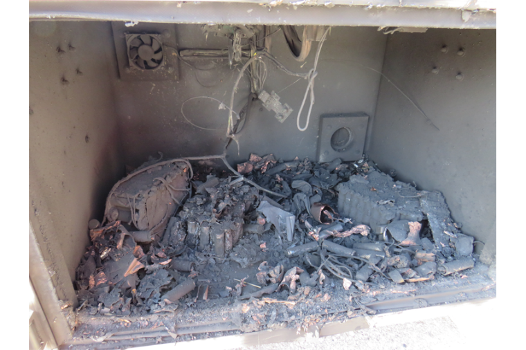 Brandversuchen mit Batterie – wie hier bei Cemo – bringen wichtige...