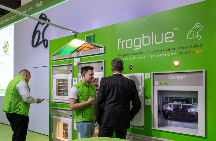 Innovative Türstation von Frogblue. (Foto: Messe Frankfurt Exhibition GmbH /...