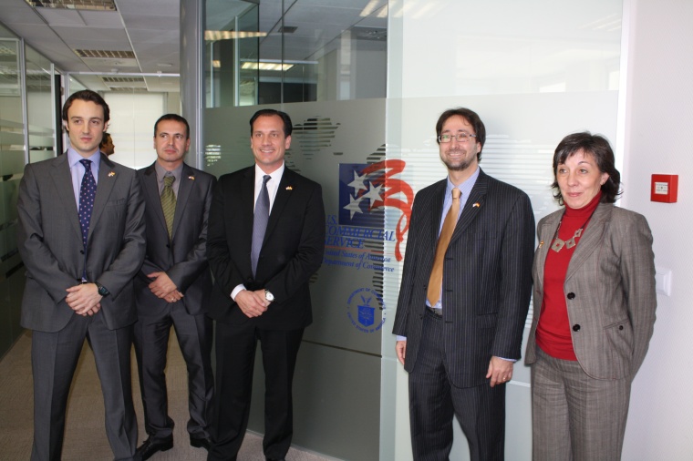 Left to right: Lorenzo Fernandez (Director of Business Development, Alava),...