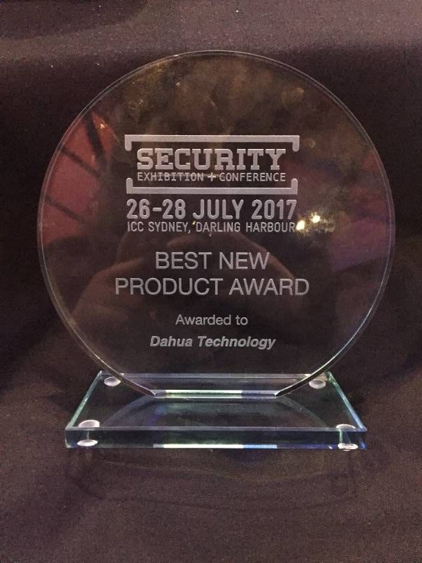 Dahua ePoE NVR won the 2017 Security Best New Product Award in Australia