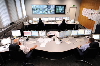 RWE security control room
