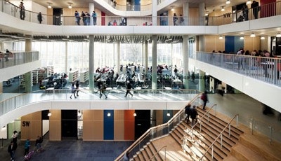 The new City of Westminster College building (Picture courtesy of schmidt...
