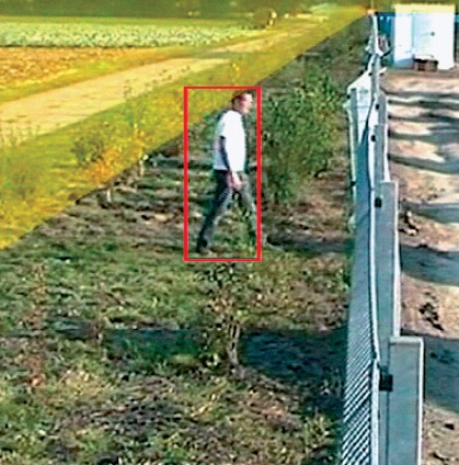 With a modern 3D-video sensor fences up to 50 m can be observed with one camera.